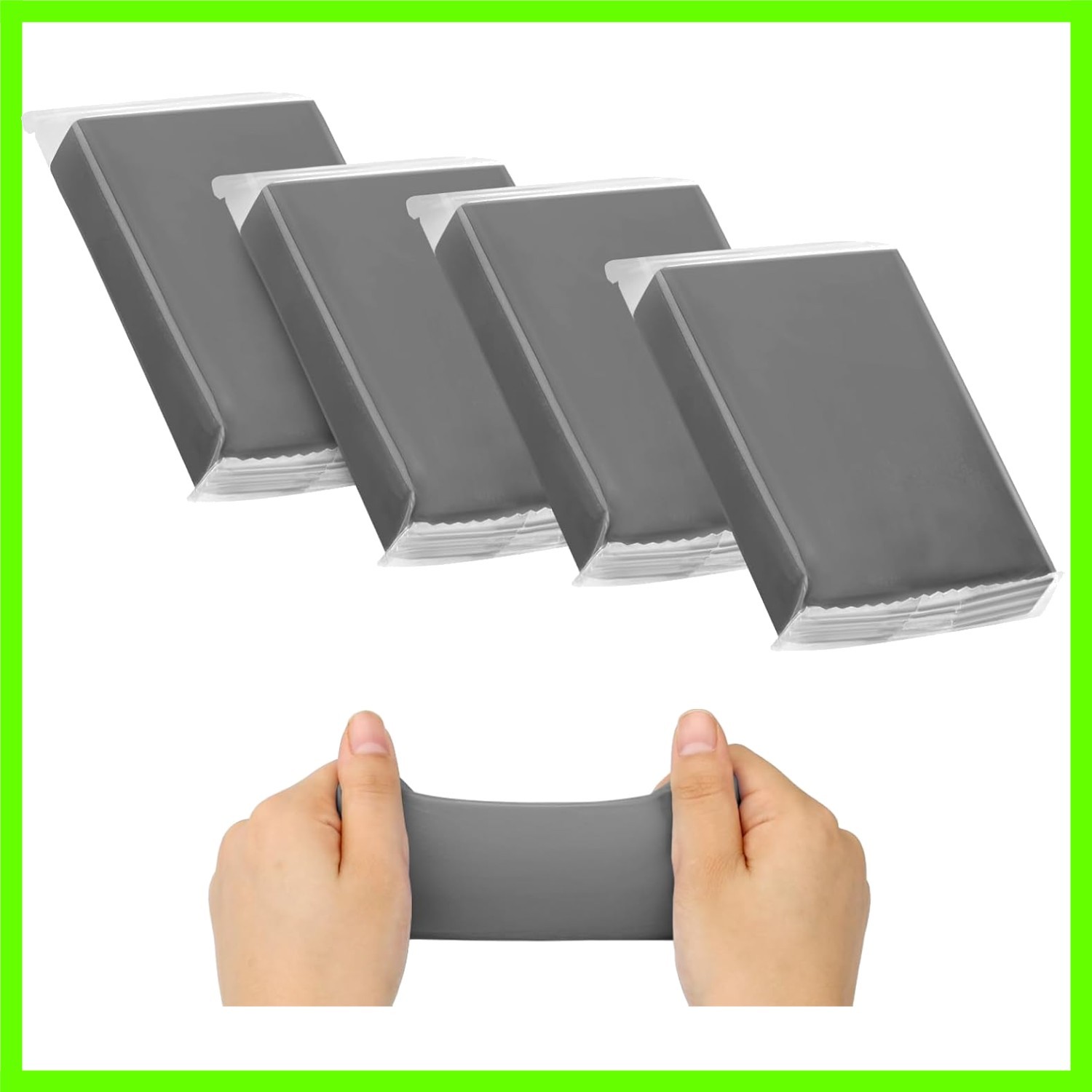 Car Clay Bar 4 Pack 400g, Grade No Scratch Magic Clays Bars Detailing Cleane…
