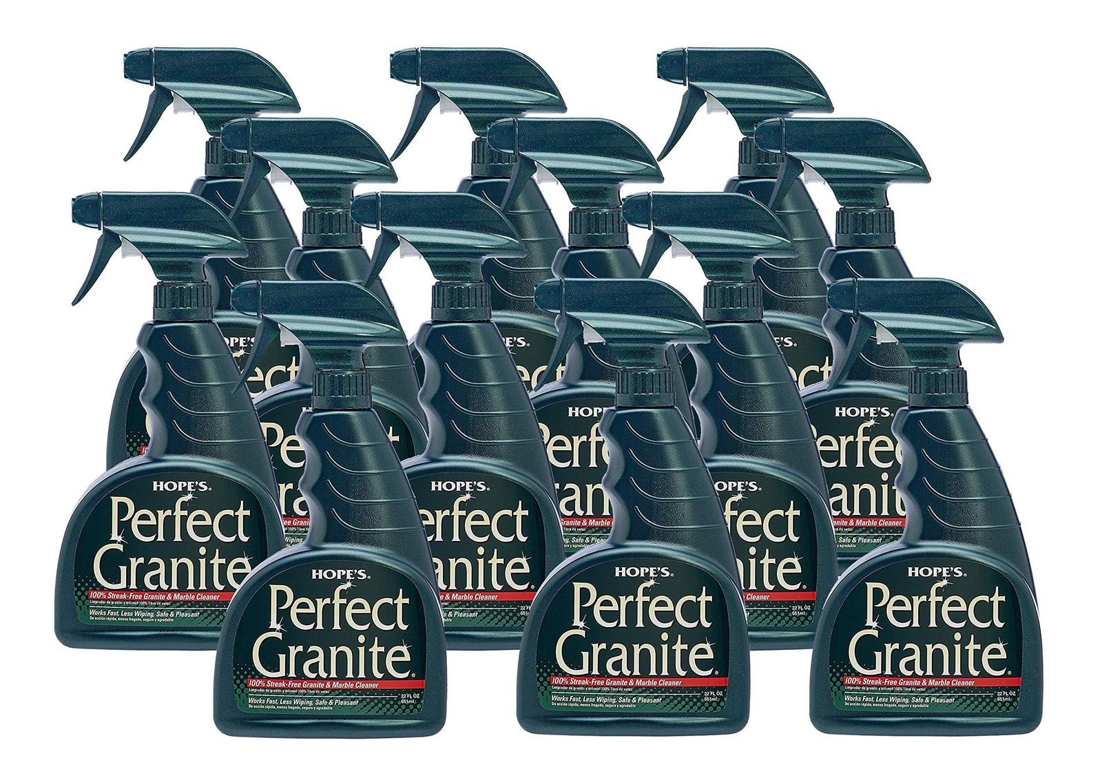 HOPE’S Perfect Granite & Marble Countertop Cleaner, Stain Remover and Polish,…