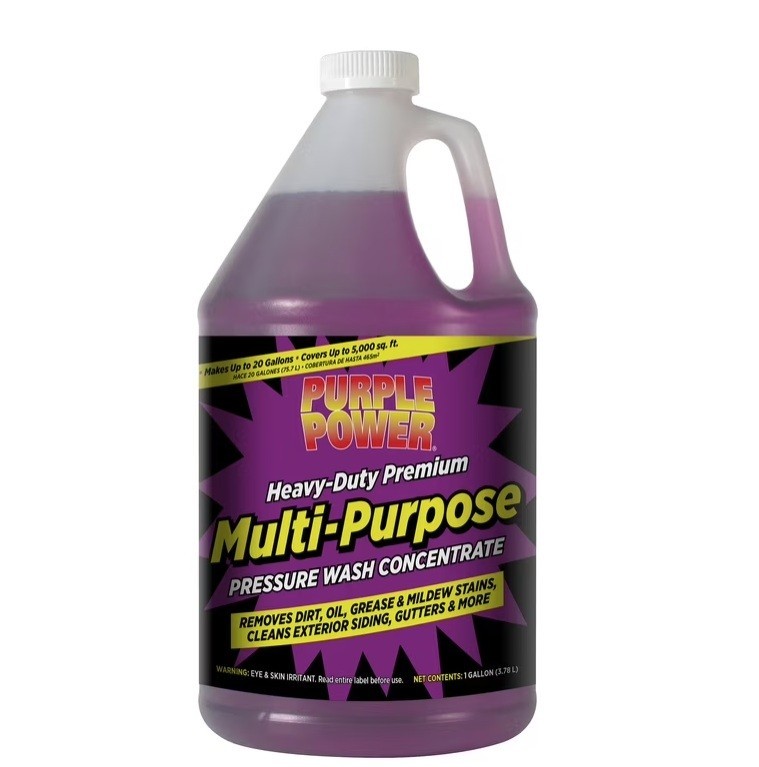 Purple Power HeavyDuty Premium Multi Purpose Pressure WasherFluid Concentrate,2P