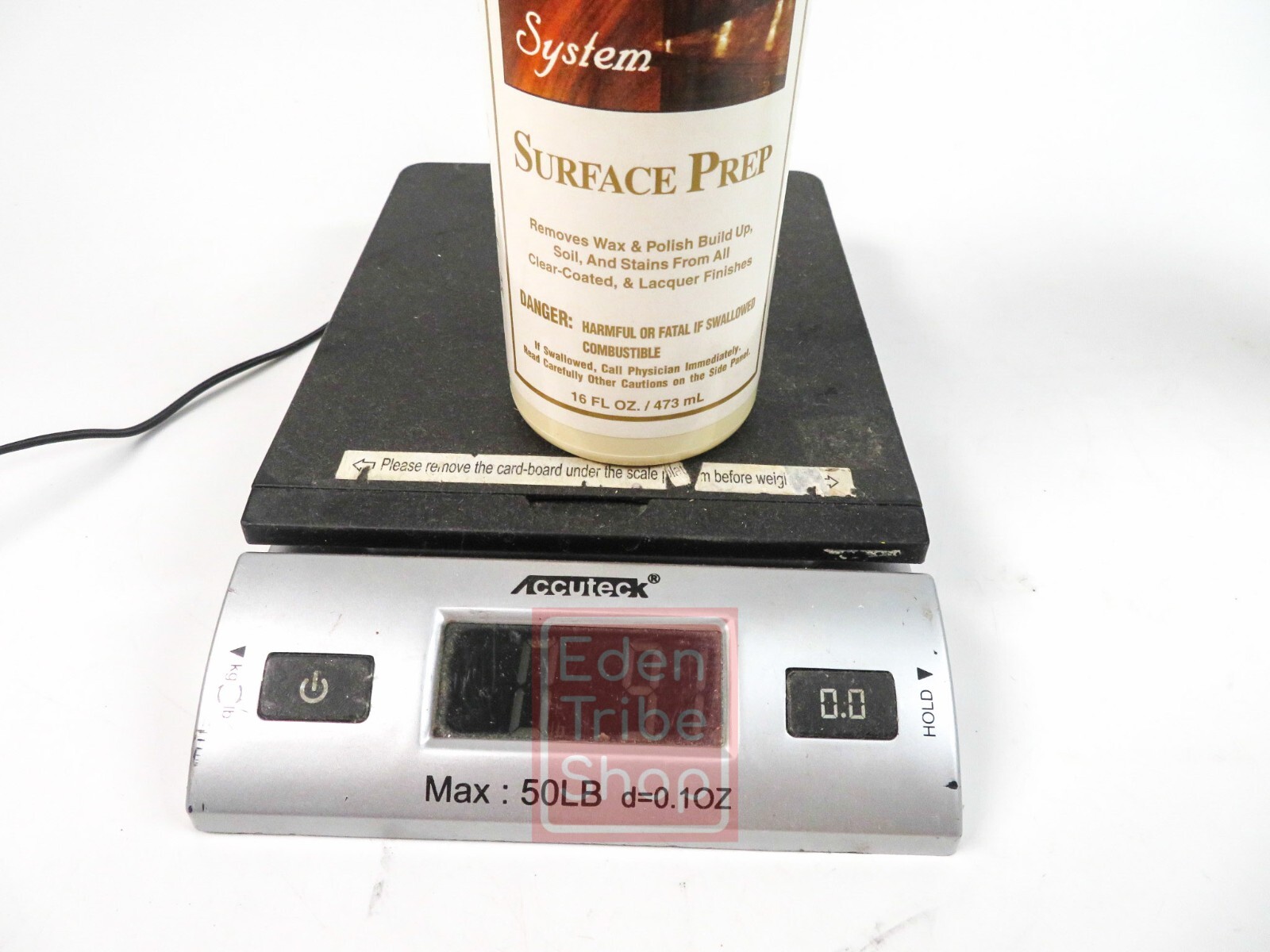Vintage Miracle Guard Wood Care System Lustre Guard Creme and Surface Prep USED