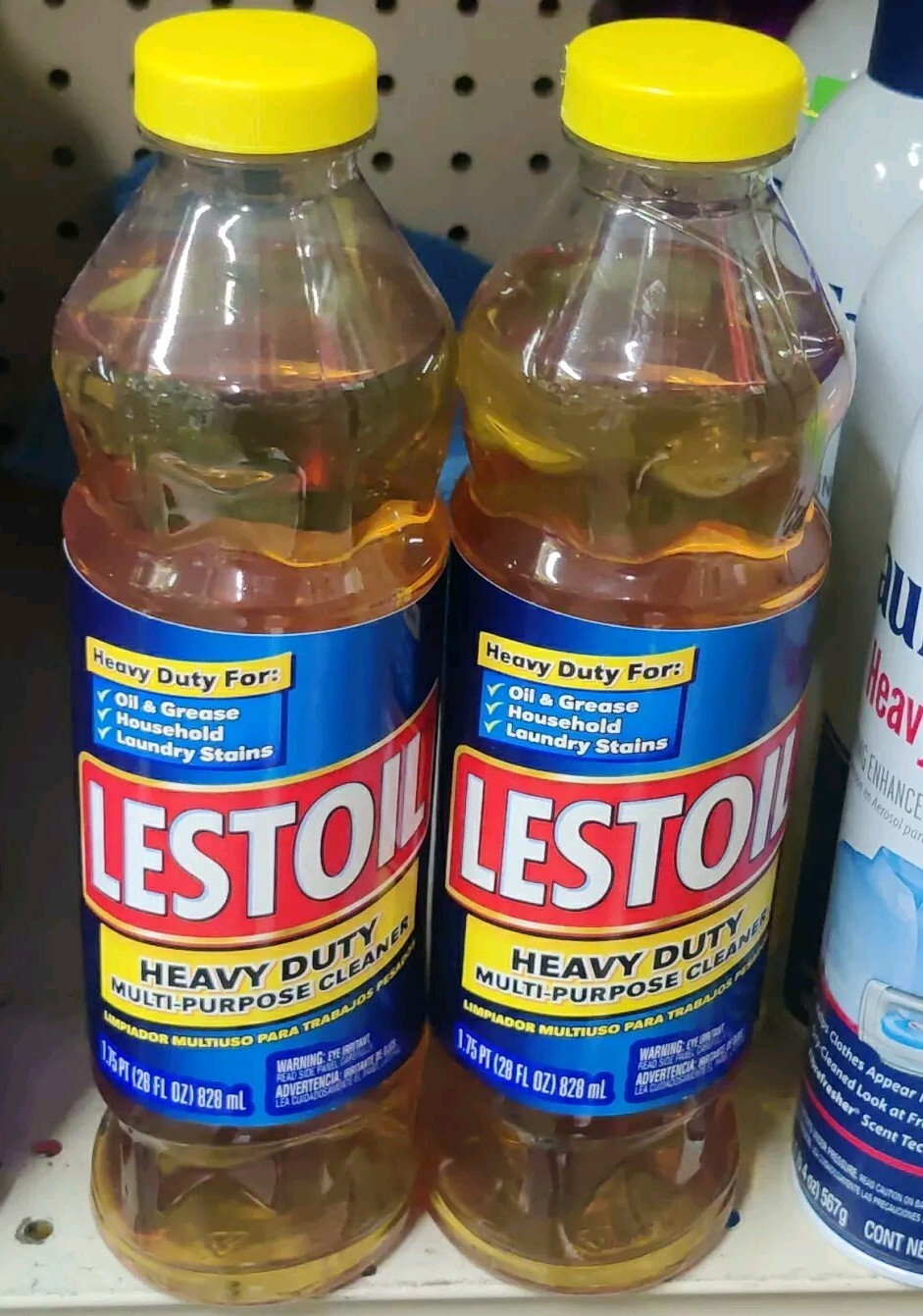2 Pack Lestoil Heavy Duty Heavy Duty Multi-Purpose Cleaner, 28 fl oz