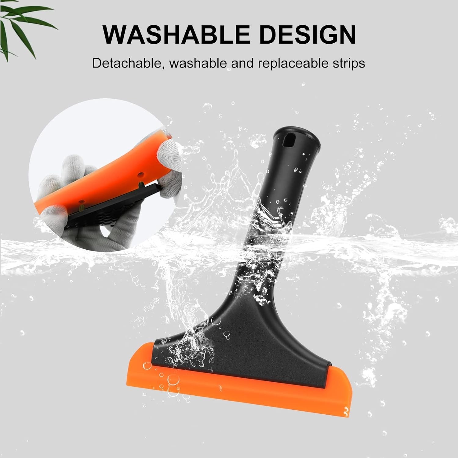 Modern 5.9” Squeegee for Glass Doors and Mirrors – Ultimate Cleaning Tool