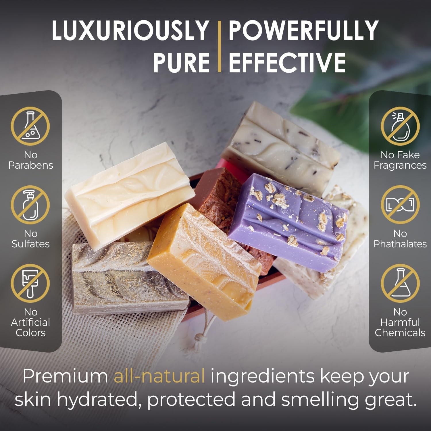 Ain’t Buggin Me Citronella Bar Soap for Men and Women, Natural Handmade Soap