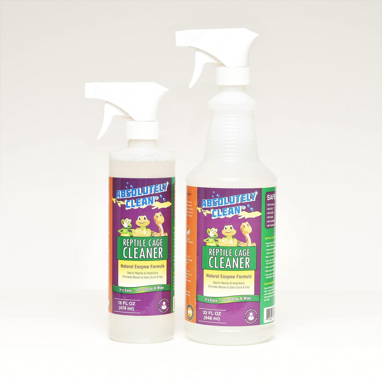 Absolutely Clean Amazing Terrarium Cleaner And – – – Usa Made 32Oz