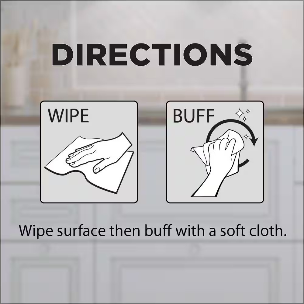 12 Oz. Stainless Steel Cleaner Wipes (3-Pack)