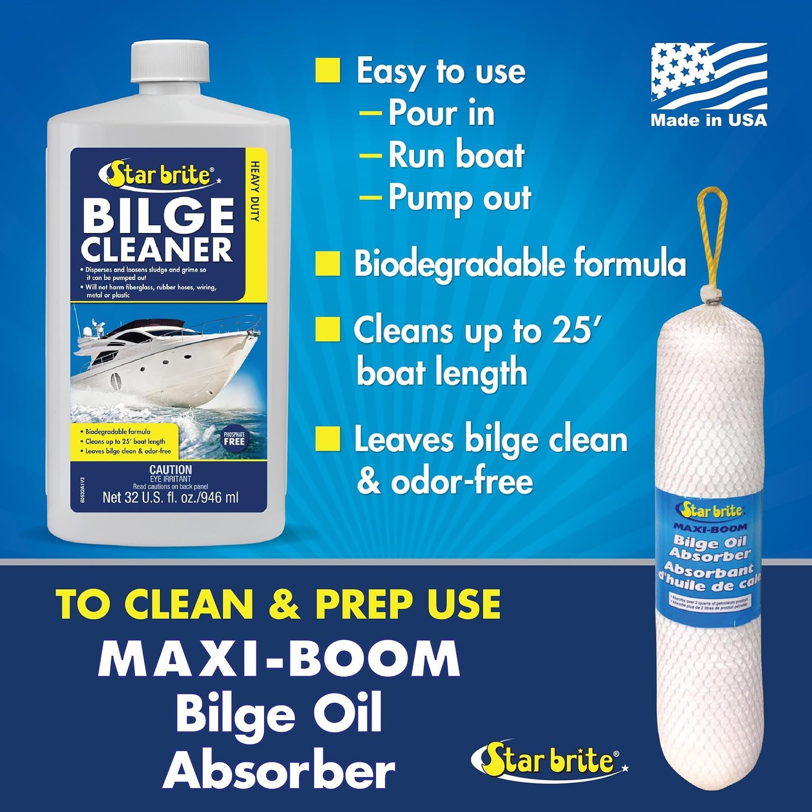 STAR BRITE Bilge Cleaner – 1 GAL (080500N)