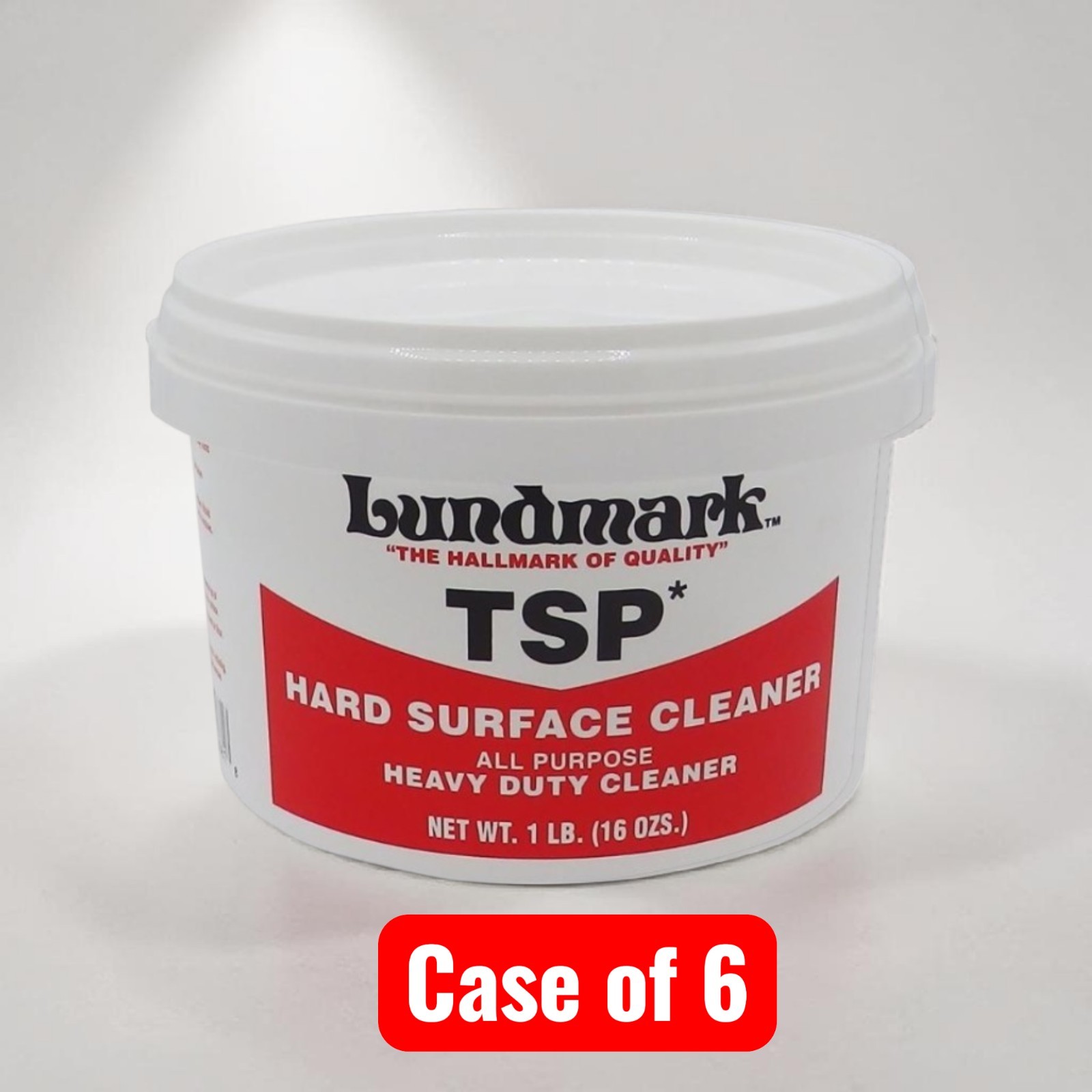 6 ~ Lundmark TSP No Scent HARD SURFACE CLEANER Powder Deglosses 1 lb 3287P001-6