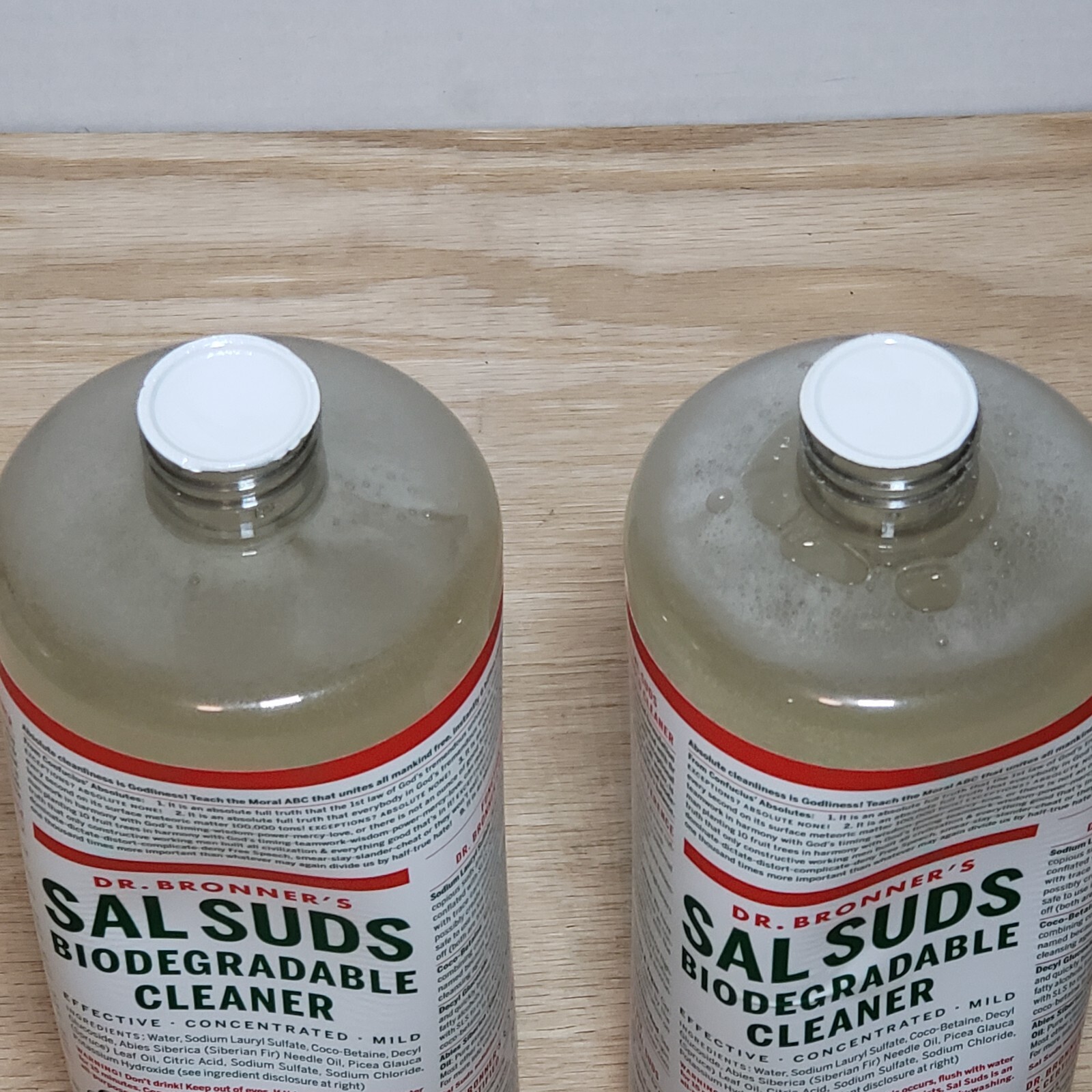 Dr.Bronner’s – Sal Suds Biodegradable Cleaner (32oz) 2 Pack Brand New Free Ship