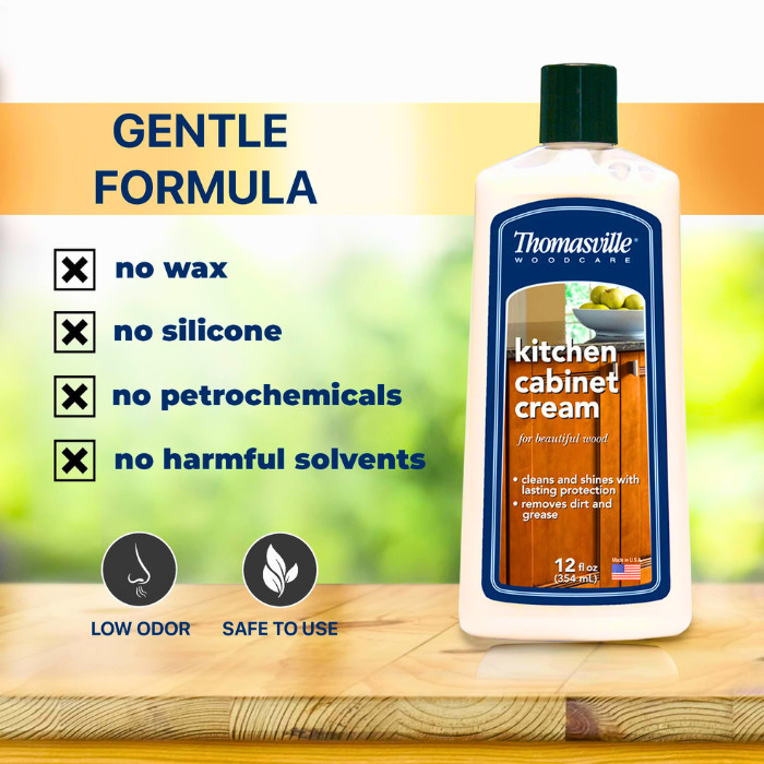 Thomasville Kitchen Cabinet Cream 12oz Kitchen Wood Cleaner Polish