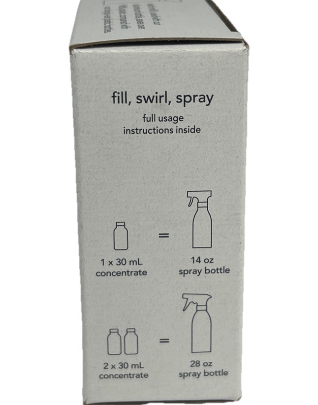 6 Method Pink Grapefruit Concentrated All Purpose Cleaner Refill 1oz Each