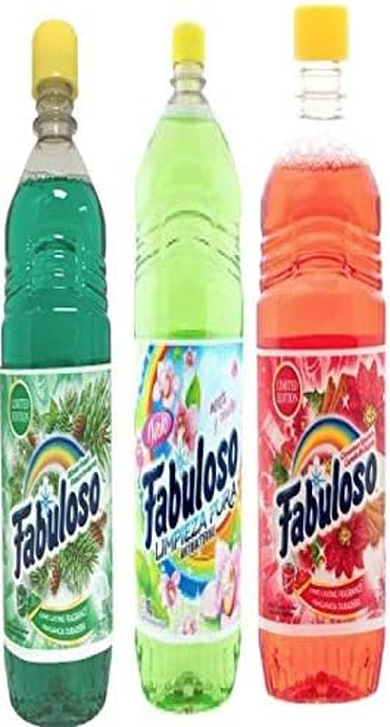 Fabuloso Multi-Purpose Cleaner Liquid 16.9 Fl Oz Bottles Assorted Scents Variety