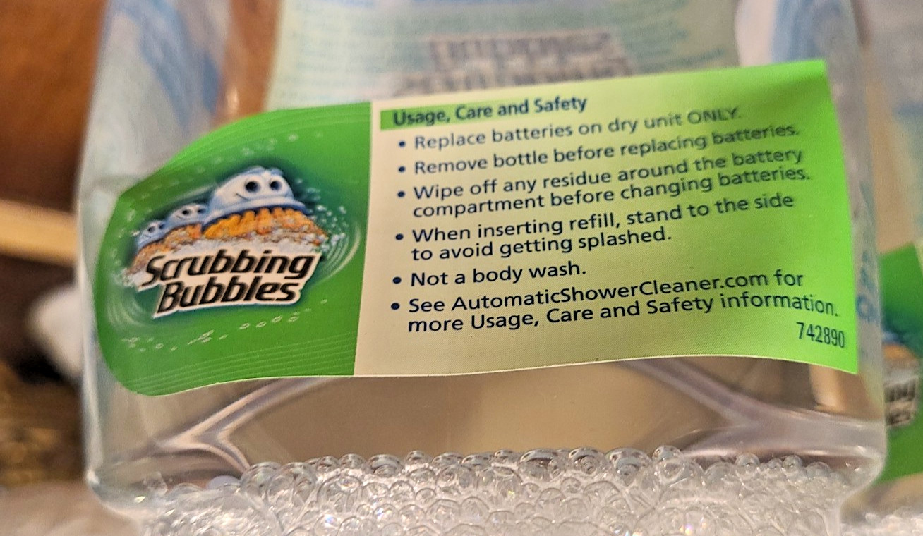 (2) Scrubbing Bubbles Automatic Shower Cleaner Refill 34 oz Each Refreshing Spa