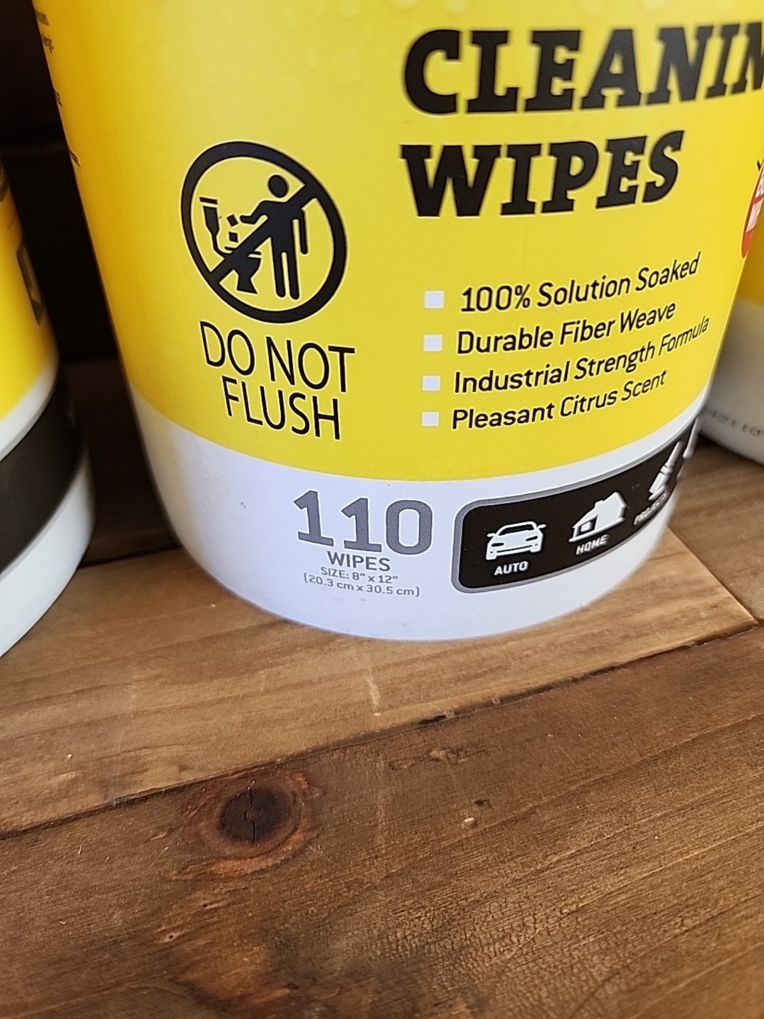4 Pack Tub O’ Towels 110 Wipes Each 8″x12″ Citrus – 440 Cleaning Multi Surface