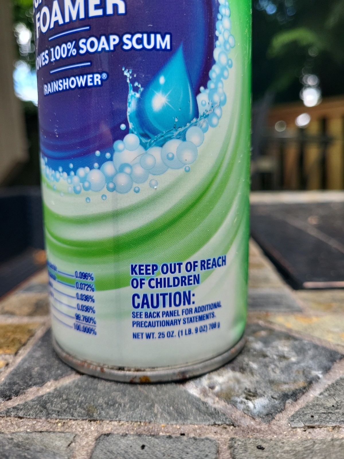 Scrubbing Bubbles Mega Shower Foamer Rainshower Scent 25 Oz 2Bottles