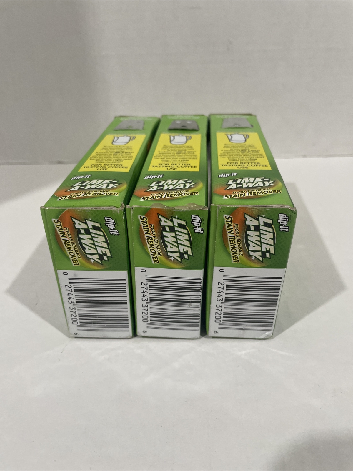 3 Dip-It Lime A Way Food & Beverage Stain Remover 5oz Powder is Partially Hard
