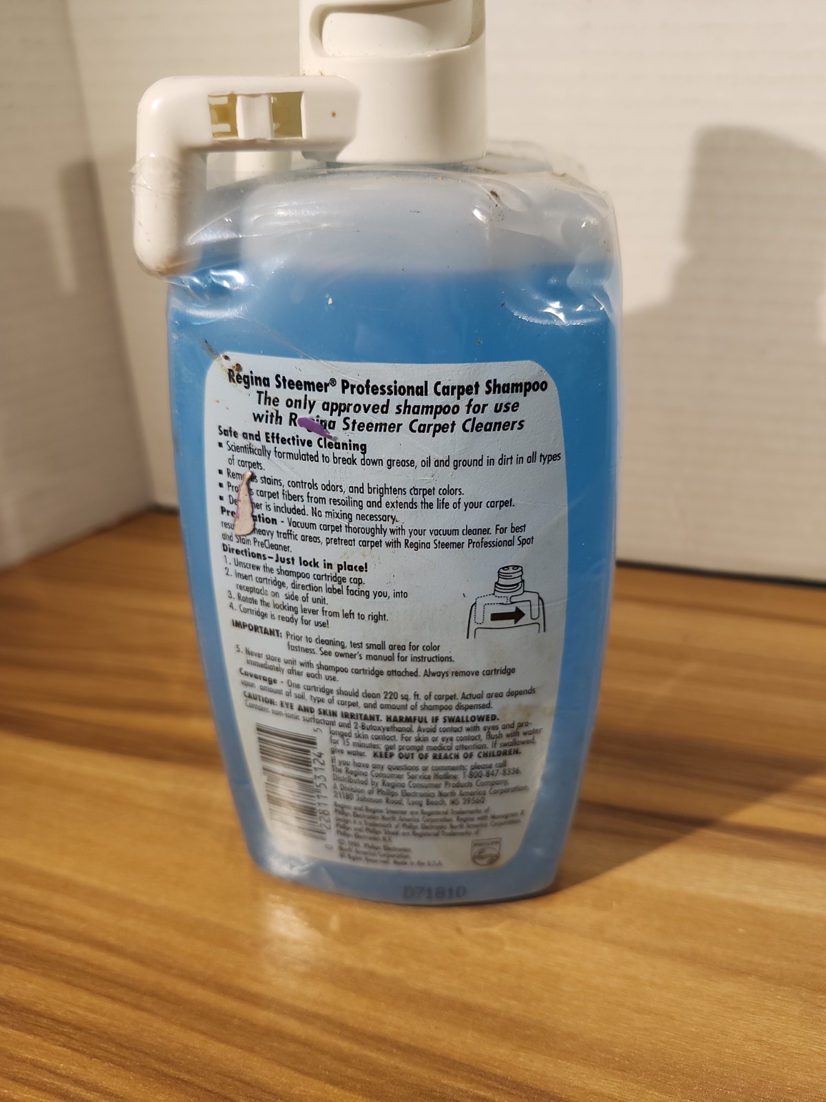 2 Regina 15 oz Steamer Professional Carpet Cleaner Deodorizes New Unopened