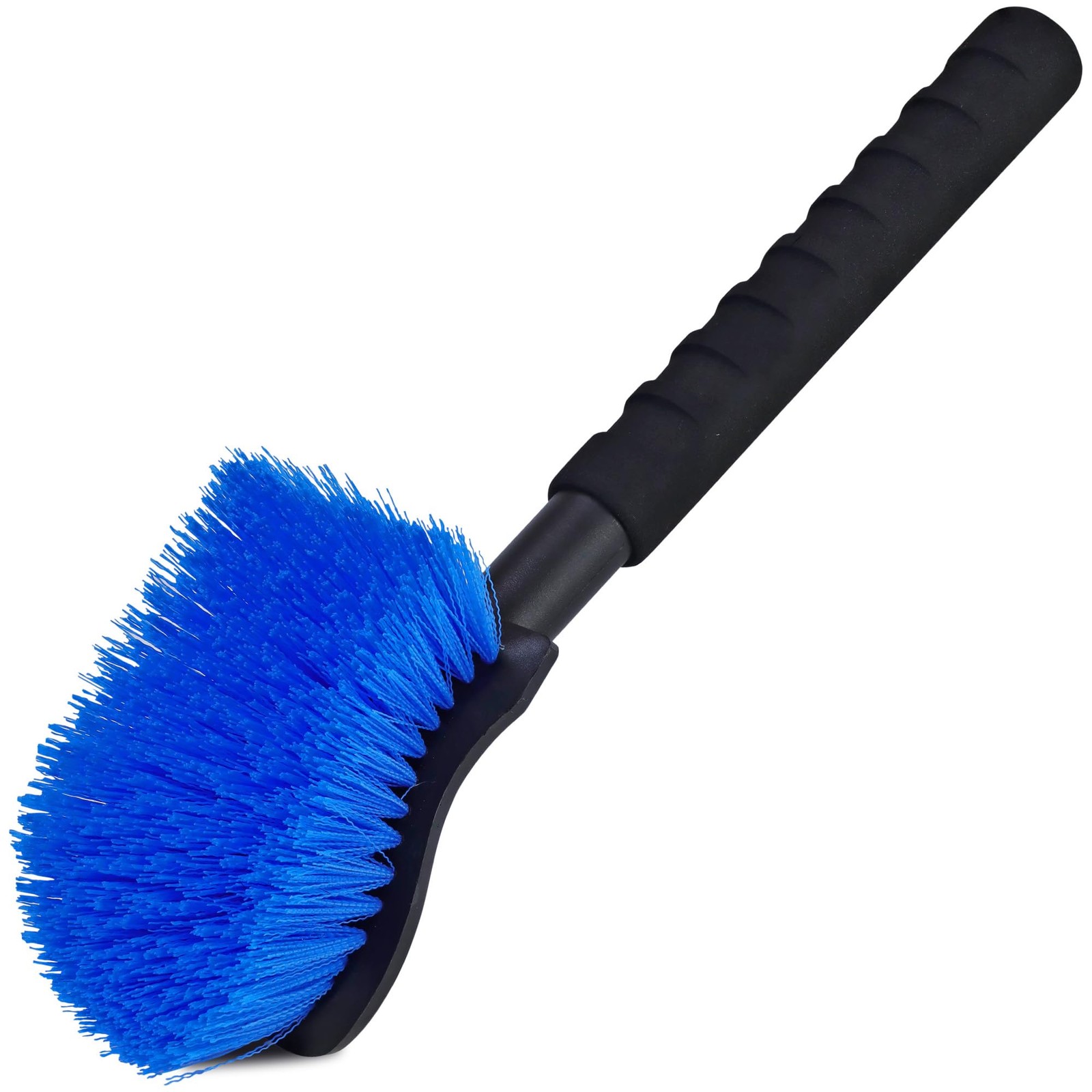 17.5″ Long Handle Wheel Tire Body Brush – Gentle Car Wash Brush for Safe Tire…