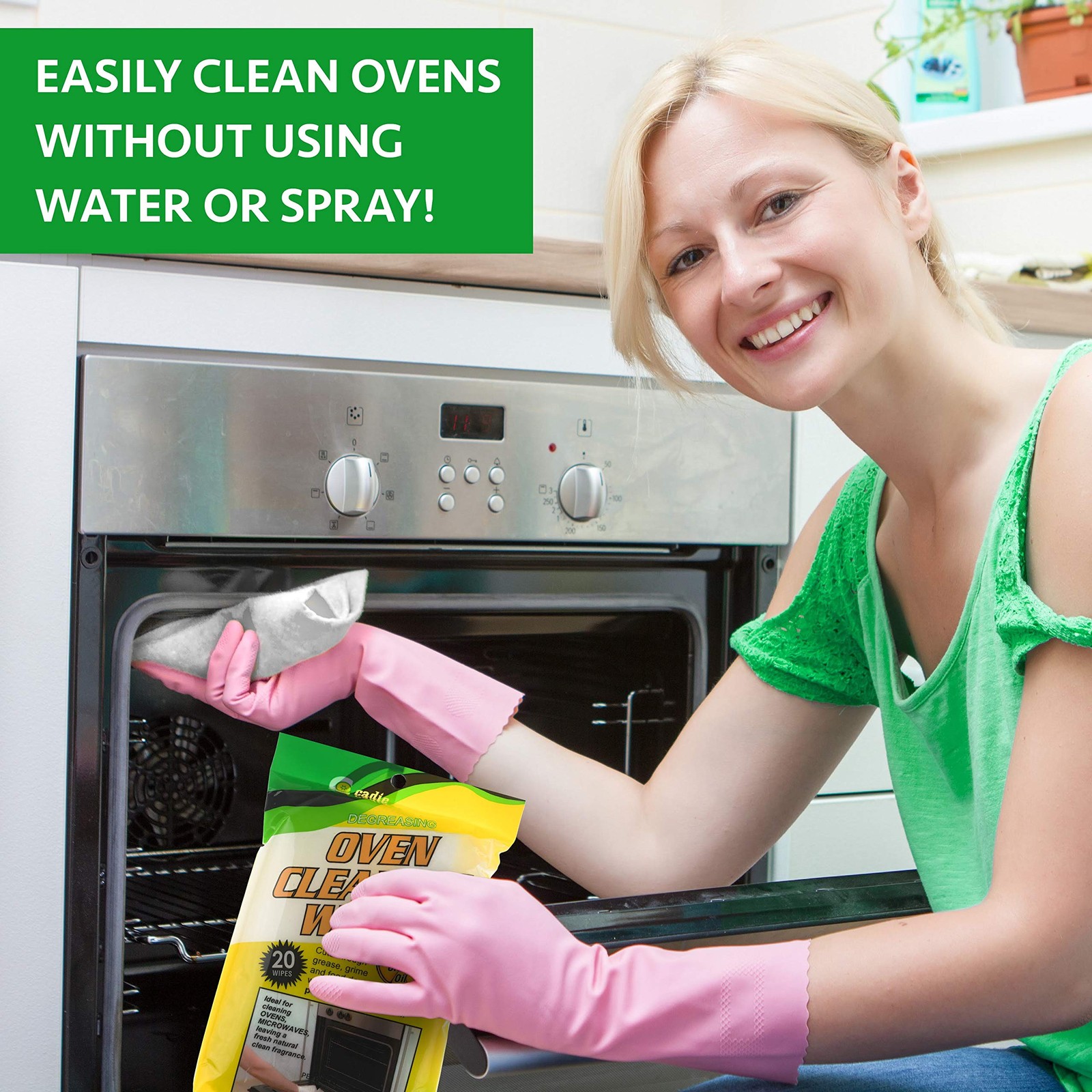 Degreasing Oven Cleaning Wipes 20 Wipes