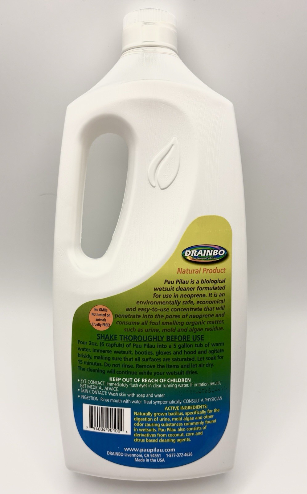 Pau Pilau Wetsuit Cleaner and Conditioner 32-Ounce