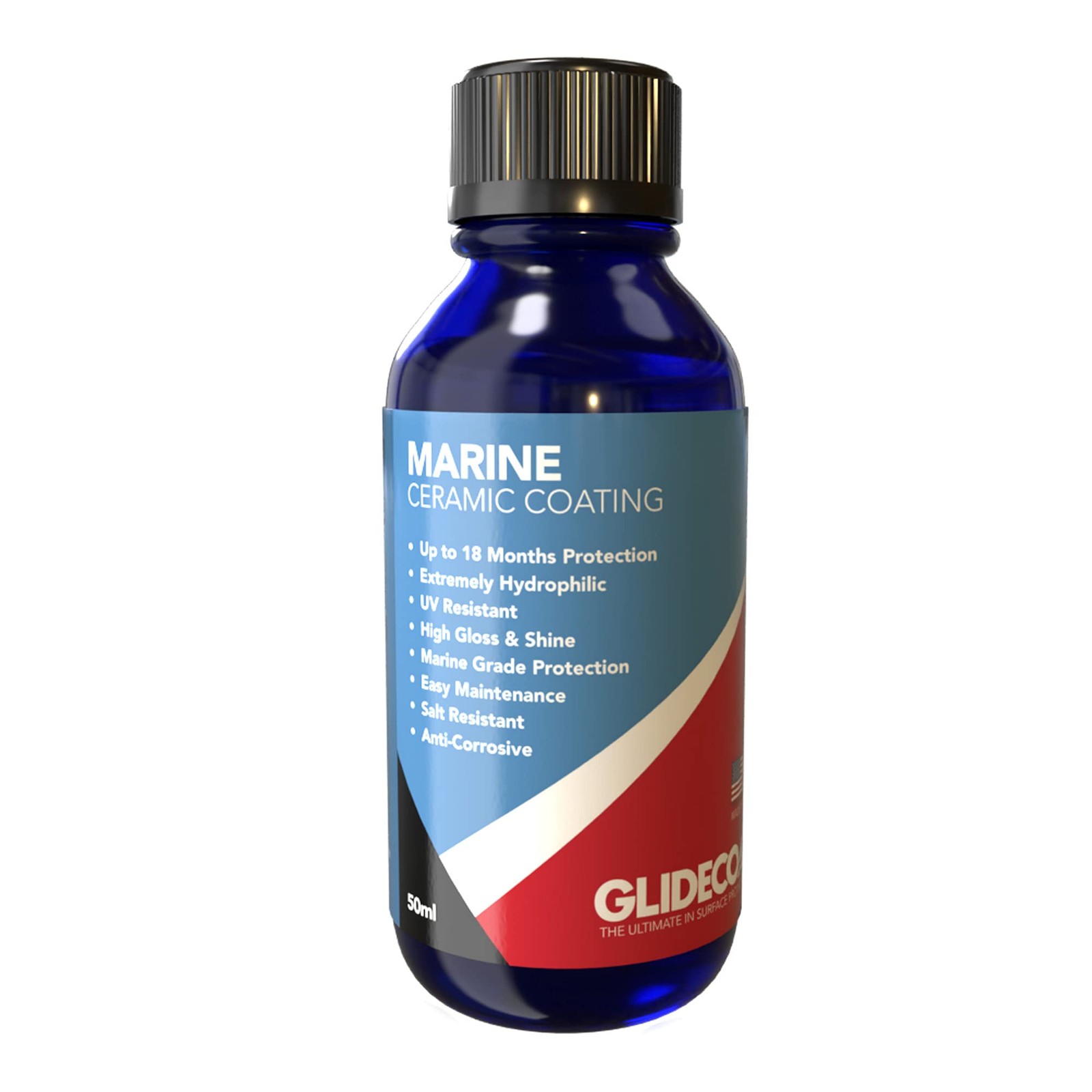 Marine Ceramic Coating – 50ml – UV Protection, Enhanced Gloss, Super Hydropho…