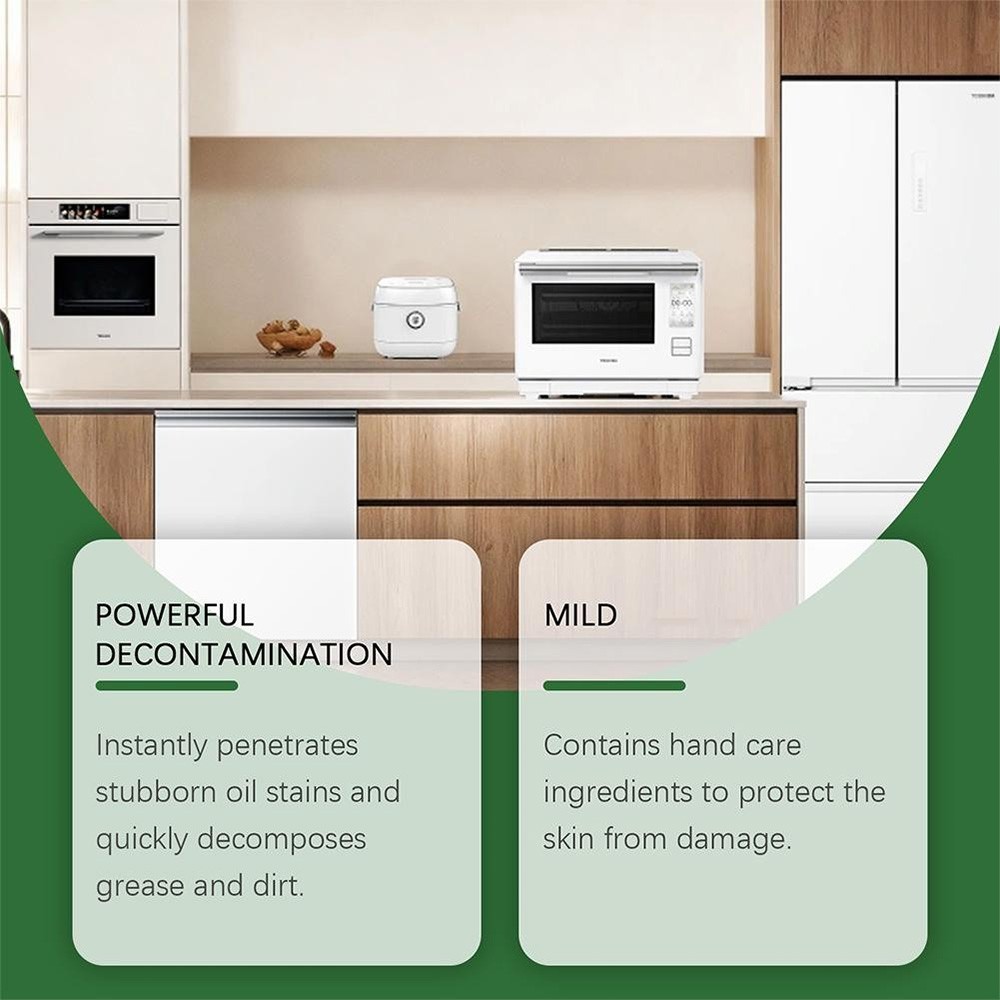 Multifunctional Kitchen Appliance Cleaner, Heavy Oil Stain Remover Cleaner Spray