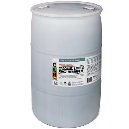 Clr Pro G-Fm-Clr-55Pro Calcium, Lime/Rust Remover, 55 Gal, Drum