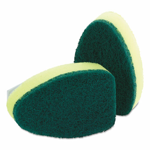 Refill Sponge Heads for Heavy-Duty Dishwand, 2/Pack, Pack of 12