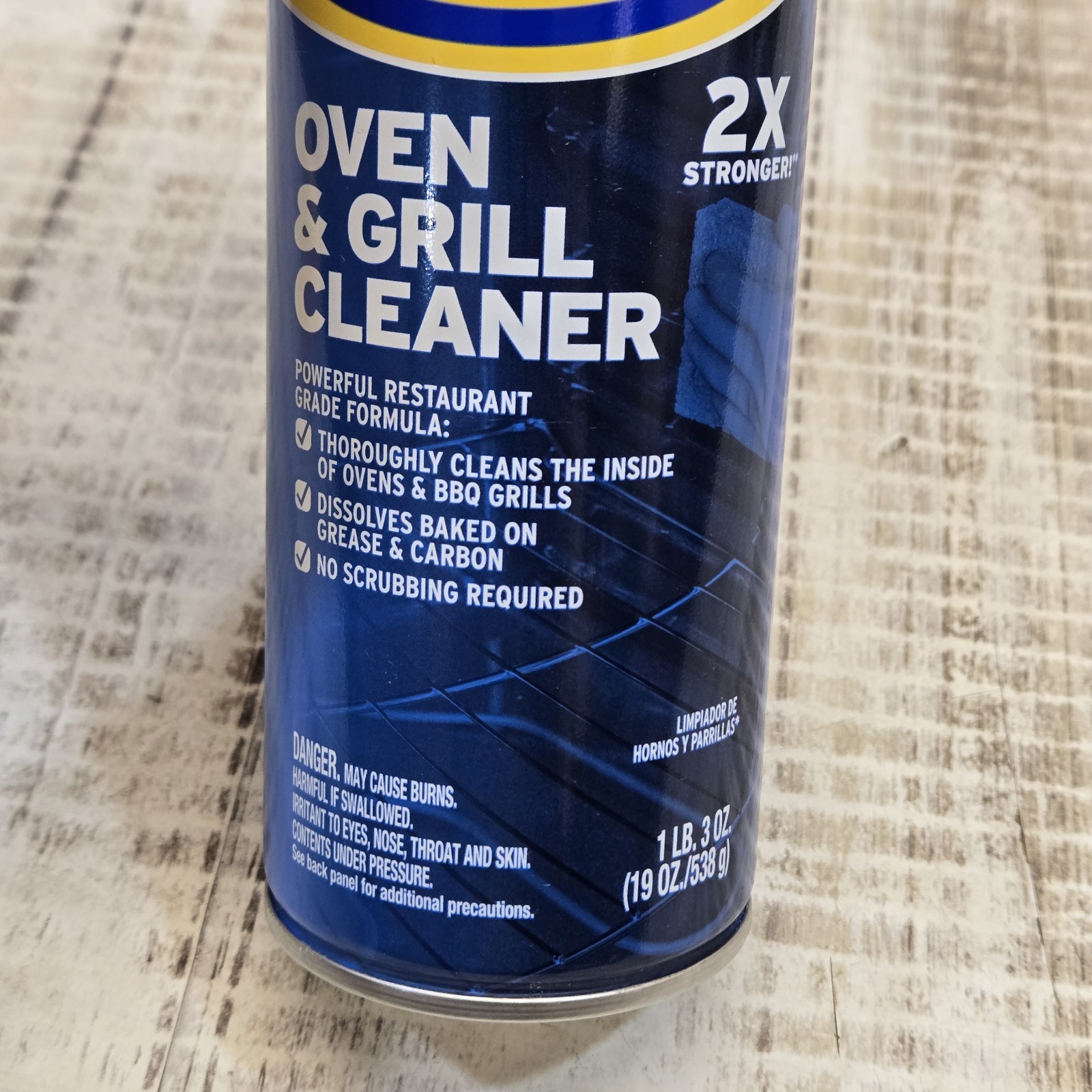 2 Cans Of Zep Oven and Grill Cleaner 19 oz – Heavy Duty Dissolves Grease