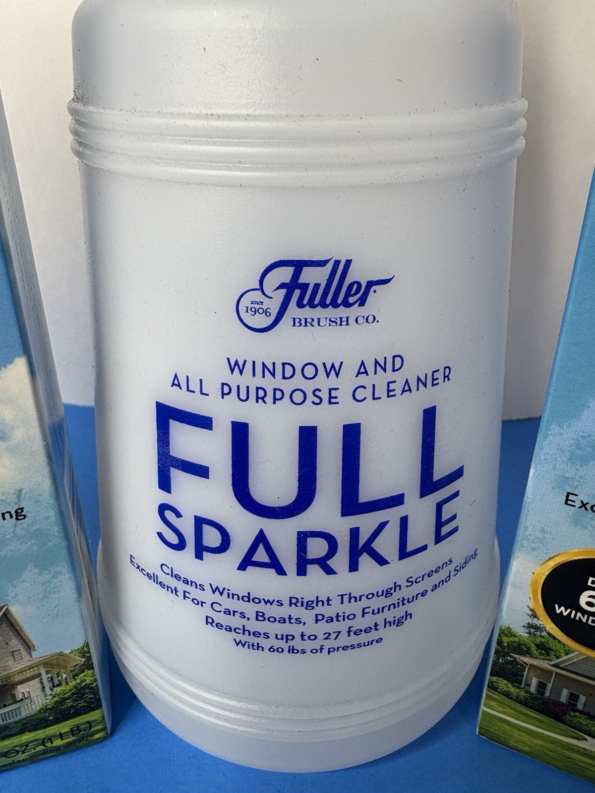 Fuller Full Sparkle Spray Bottle & 2x Refill Window and All Purpose Cleaner 16oz
