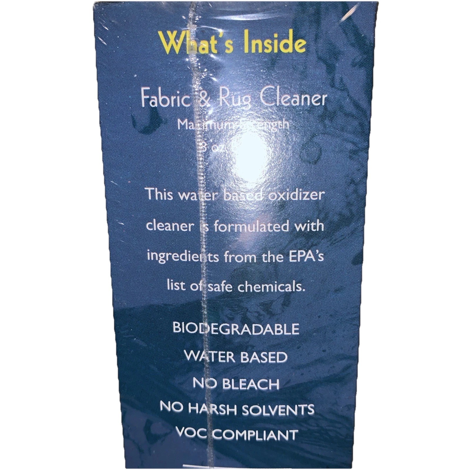 Bob’s For Green Living Furniture Care Kit Fabric And Rug Cleaner/Wood Polish New