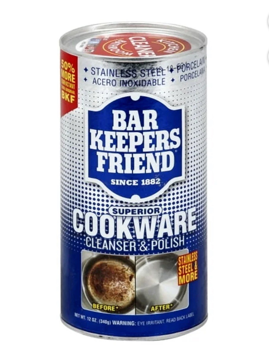 Bar Keepers Friend Cookware Cleanser & Polish – 12oz (2 Pack)