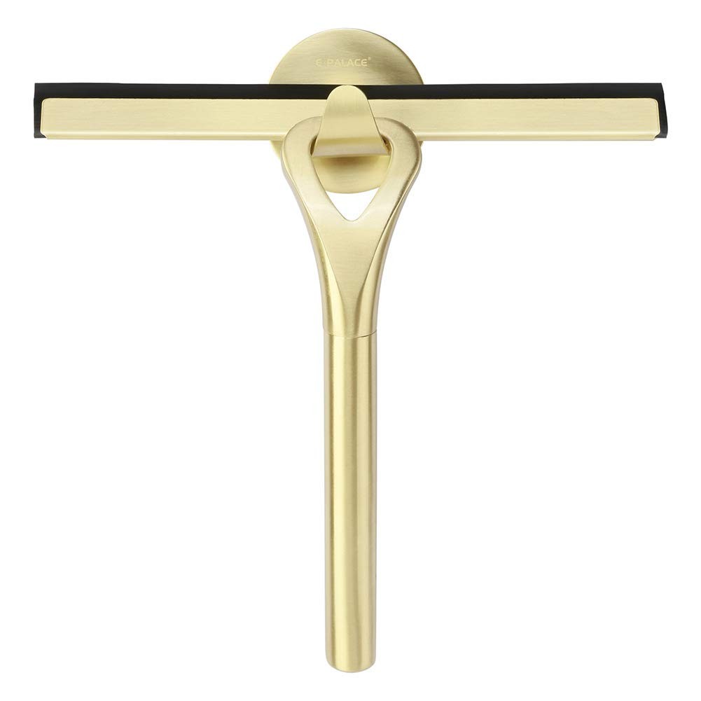 HomDSim Stainless Steel Shower Squeegees All-Purpose Mirror/Window/Glass Wipe…
