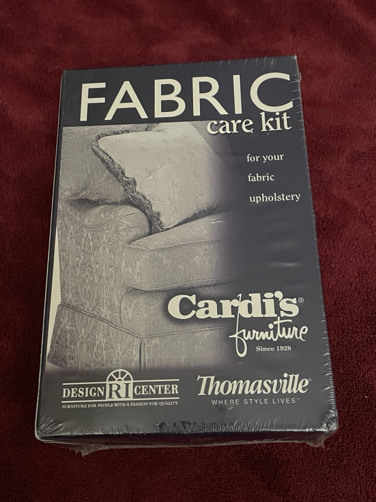 Furniture Upholstery Fabric Care Kit CARDI’S Exclusive Cleaner New Sealed