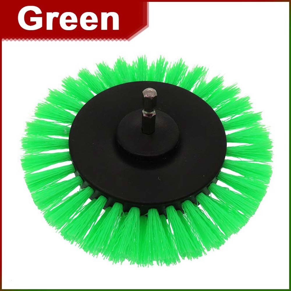 Drill Brush Electric Attachment Power Scrubber Cleaner Cleaning Carpet 3.5 Inch