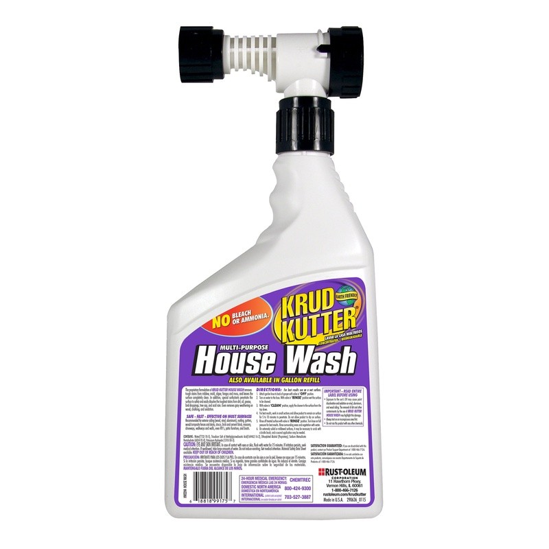 Multi-Purpose House Wash Cleaner Liquid Concentrate Stain Remover Outdoor Use