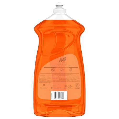 Ajax Ultra Dish Soap 52 Fl Oz Orange Scent Triple Action Grease Fighter
