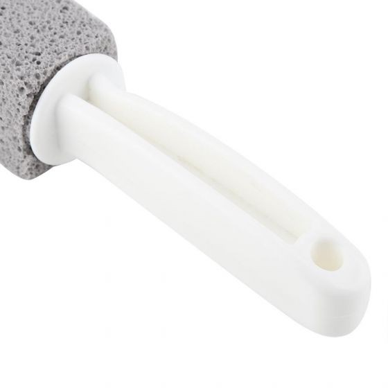 2 Pack Toilet Cleaner Stone with Handle, Easy Scrub for Tough Stains