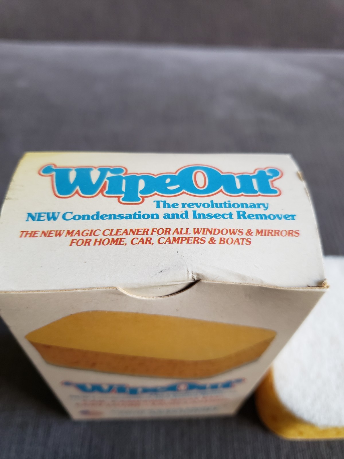 Vintage WIPEOUT Condensation And Insect Remover Sponge – Astonish – BRAND NEW!!