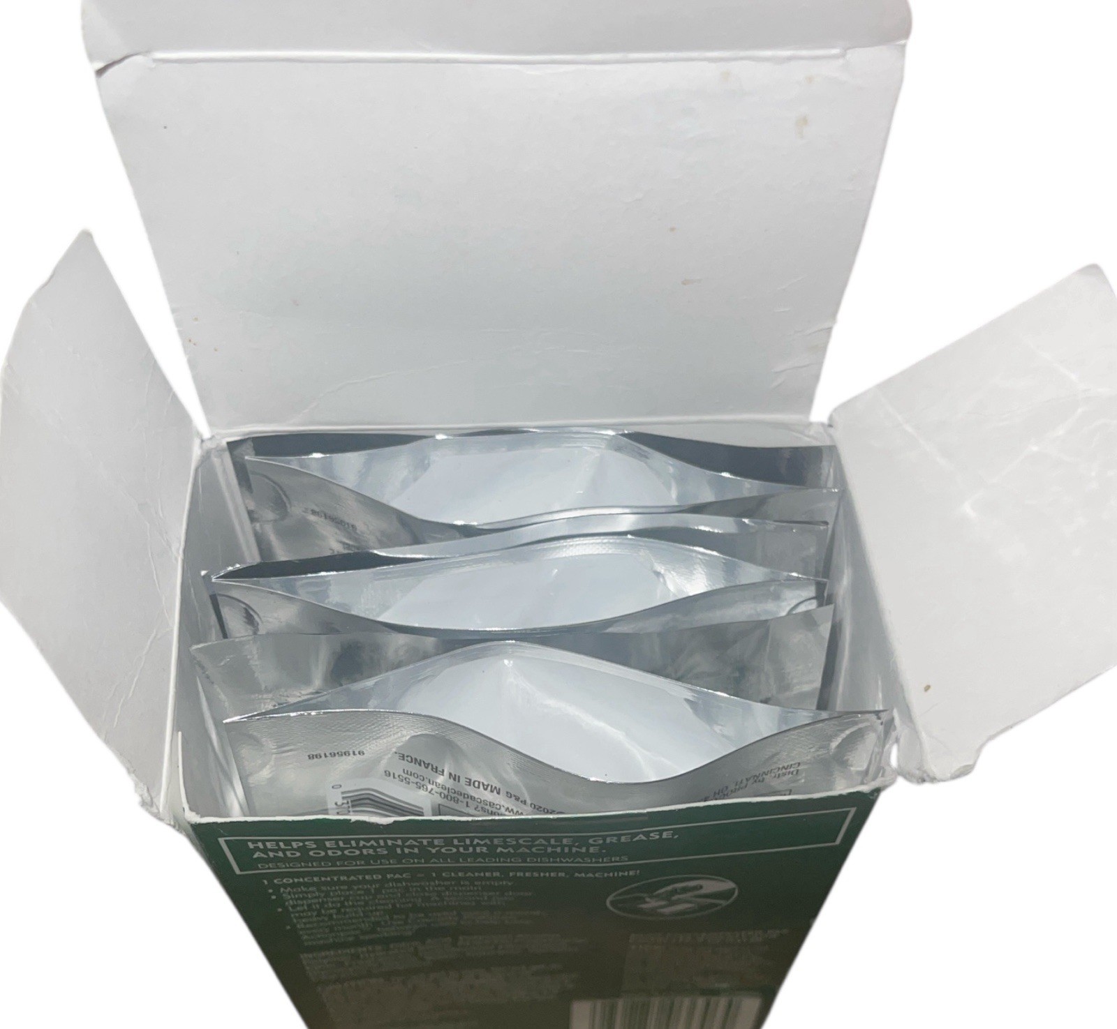 Cascade PLATINUM DISHWASHER CLEANER 6 Pacs