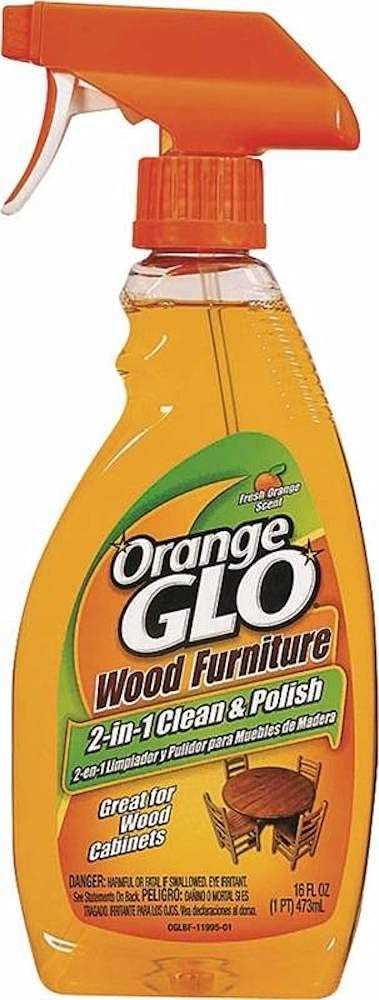 Glo 640823841079 (Pack of 3) Wood Furniture 48 Fl Oz 1), Orange