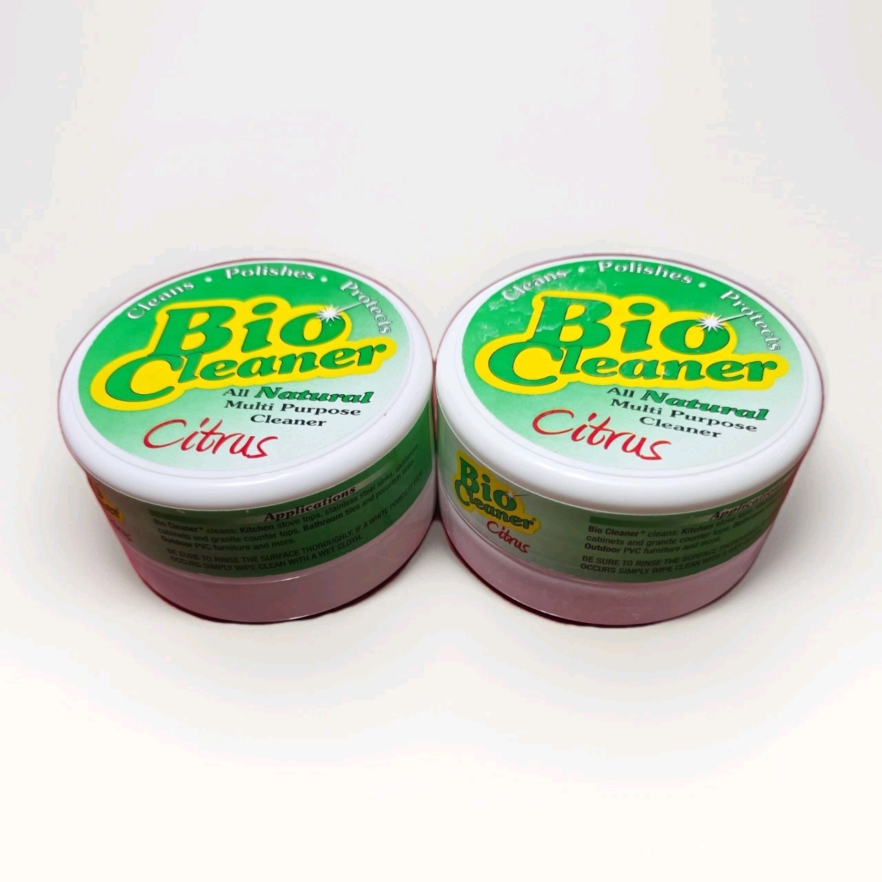 Set Of 2 Bio Cleaner All Natural Multi-Purpose Cleaner 10.5 Oz w/1 Sponge