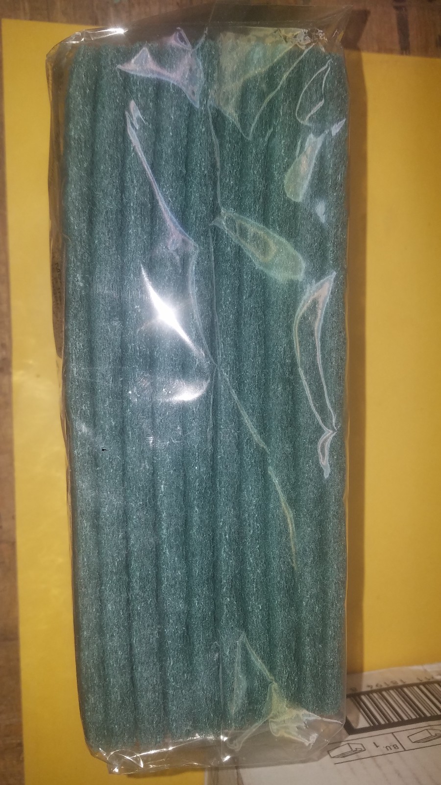 Medium Duty Scouring Pad Green 6” x 9” 10 count per package. Fast shipping.