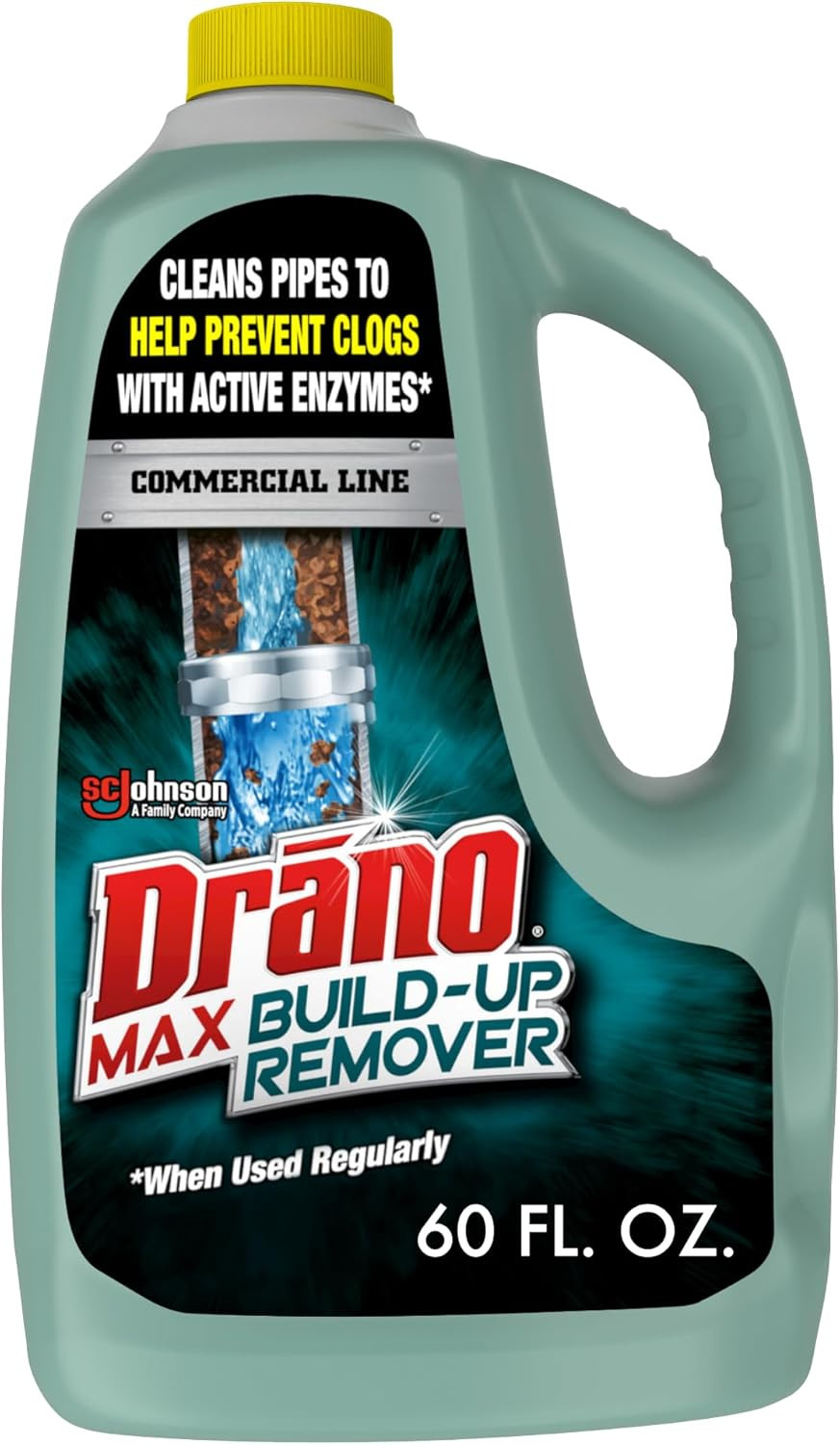 Drano Max Build Up Remover Drain Cleaner Clog Prevention 60 oz[1][2][3]