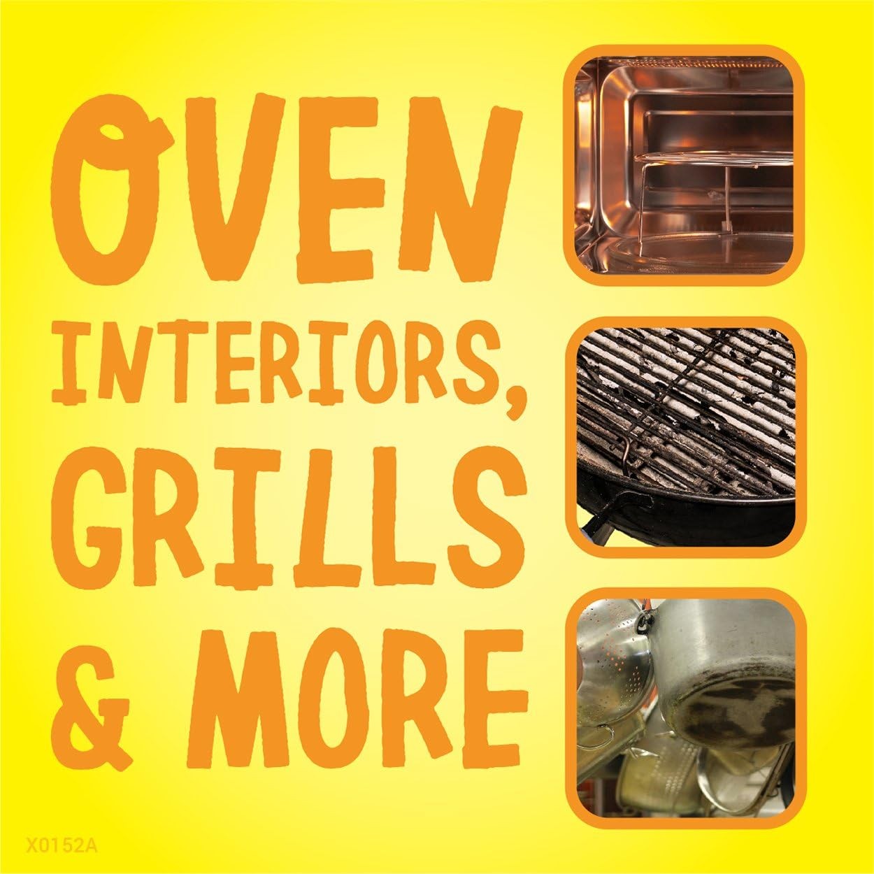 Oven & Grill Cleaner, 14 Oz Heavy-Duty Grease and Food Residue Remover