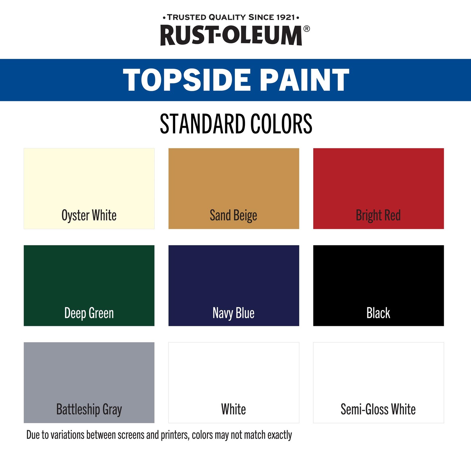 Rust-Oleum 207003 Marine Coatings Topside Paint, Quart, Sand Beige
