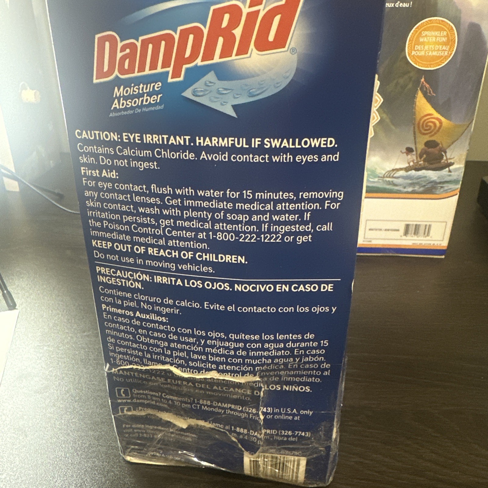 DAMPRID Hanging Moisture Absorber Bag Pure Linen 3 Bags NEW – Sealed Box