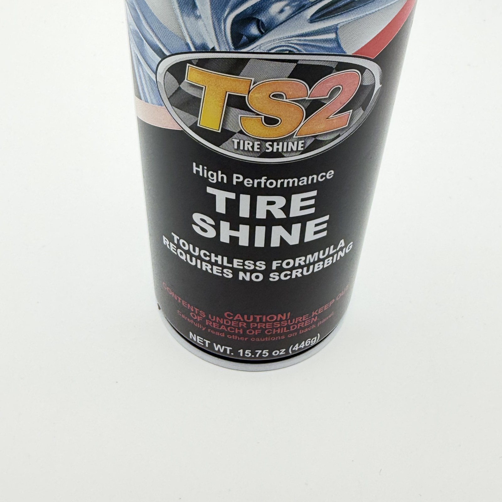 Fastwax TS2 High Performance Tire Shine Touchless Foam Spray 15.75 oz – No Scrub