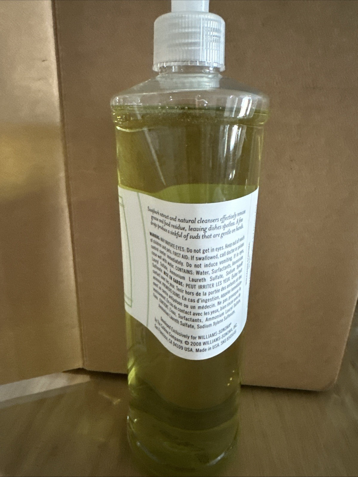2 Lim Ed Williams Sonoma Persian Lime Dish Soap Essential Oils 16fl Oz