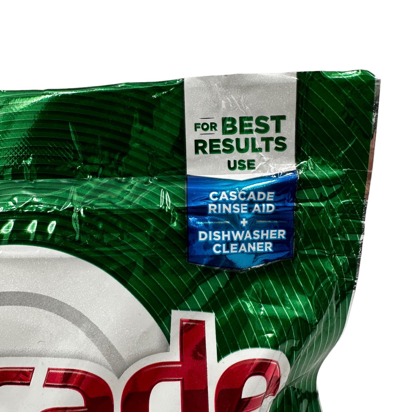 Cascade Complete Dawn Dishwasher Cleaner Lemon Scent Action Pacs Total 90