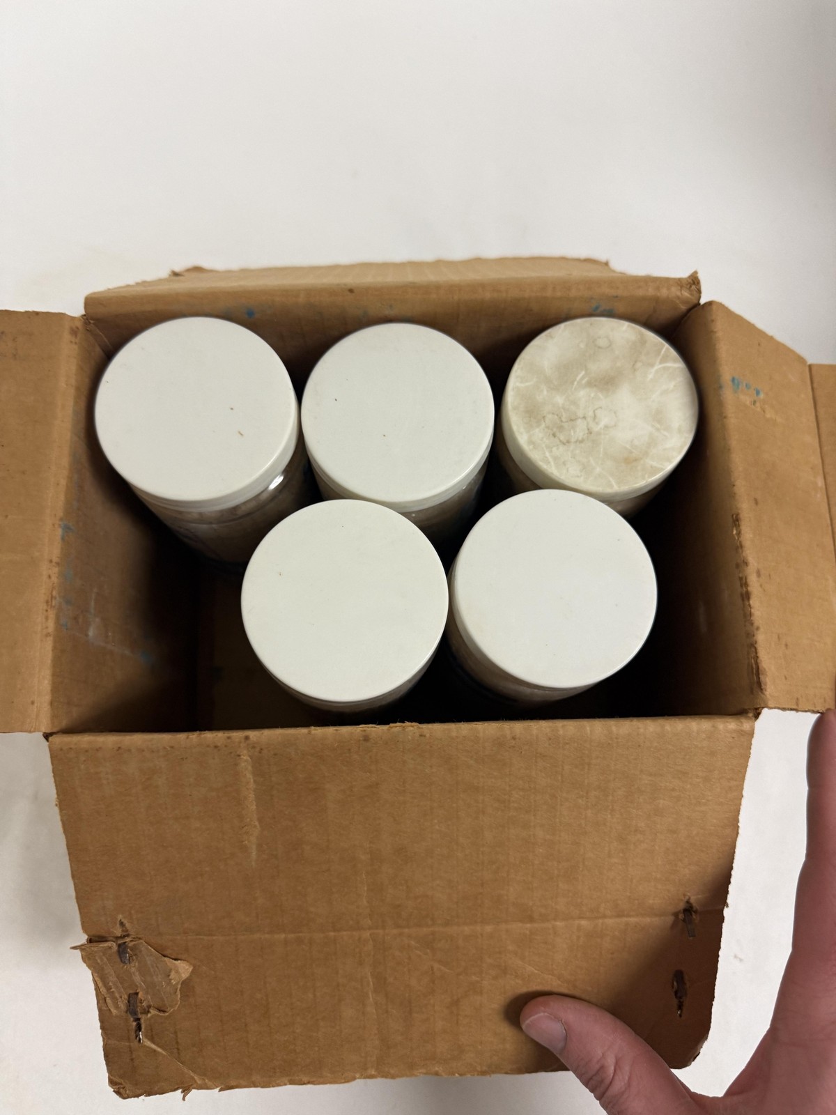 Vintage Leedal Sta-Clean Stainless Steel Cleaner 6x16oz Jars Original Box